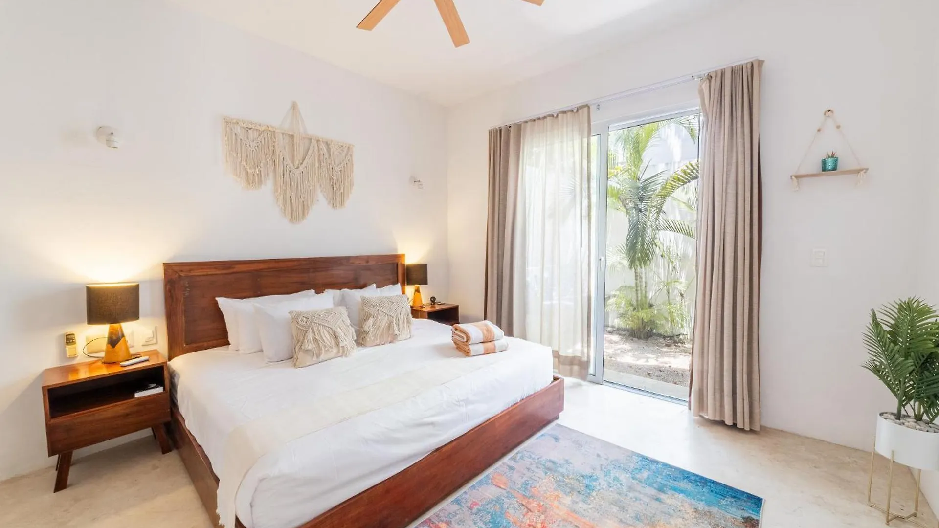 Serene Boho Villa Private Pool Tulum Mexico