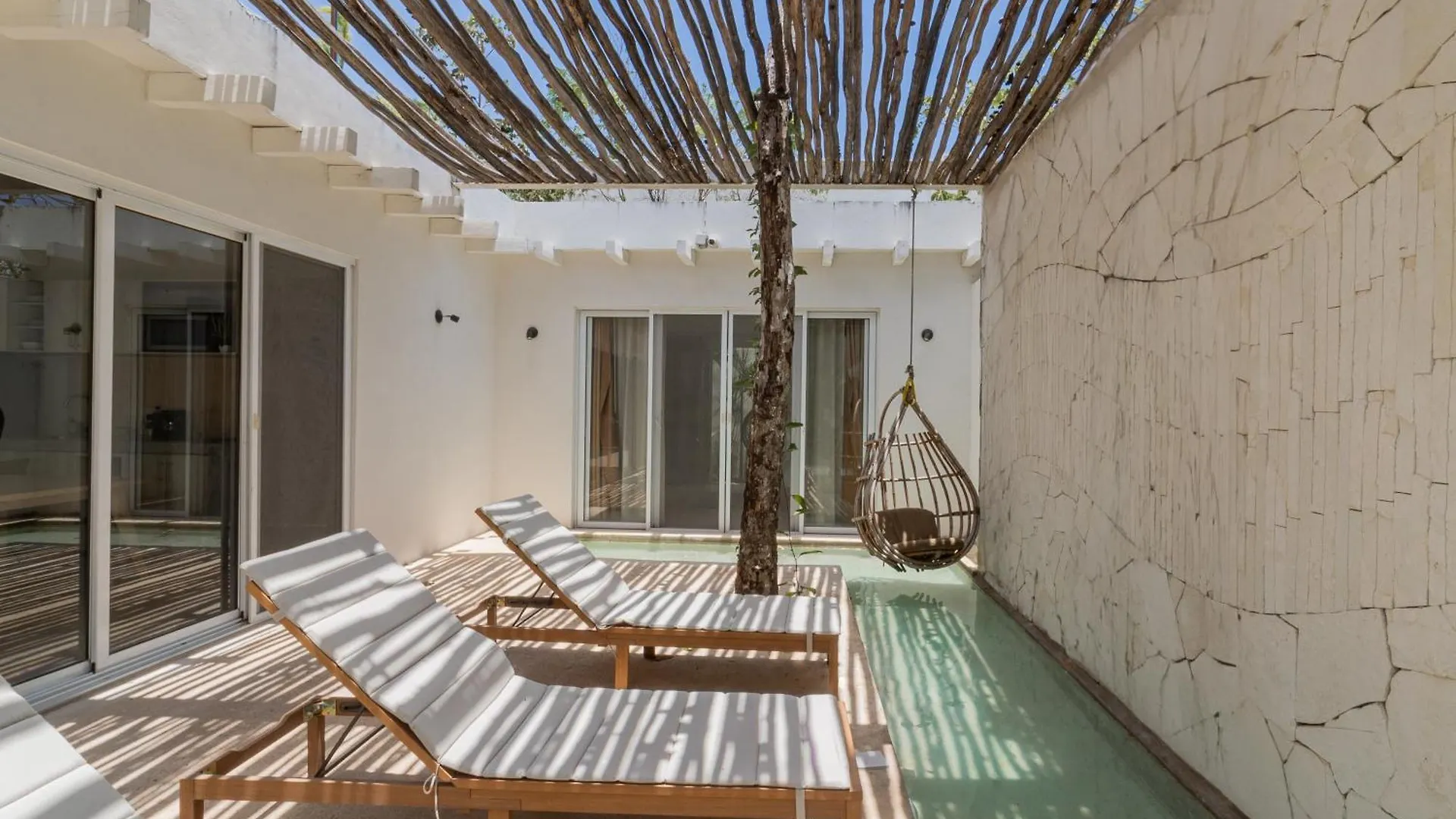 Serene Boho Villa Private Pool Tulum Mexico