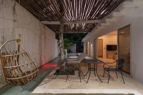 Serene Boho Villa Private Pool Tulum Mexico