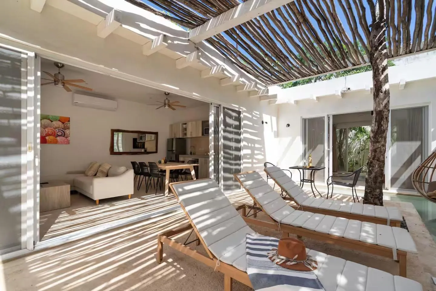 Serene Boho Villa Private Pool location
